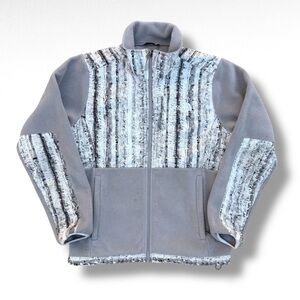 The North Face Denali Fleece Jacket Gray Camo Women’s Size Medium